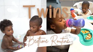 TWIN BABIES BATH TIME / NIGHT TIME ROUTINE ( 2022 UPDATED ) | Mom of Twins