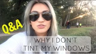 Solo Female Van Life: WHY I Don't Tint My Windows | Hobo Ahle