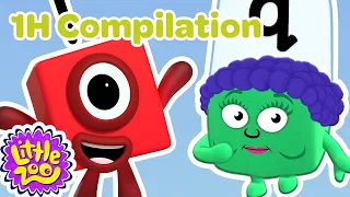 Learn to count, read and have arty fun | Numberblocks, Olive and Alphablocks | @LittleZooTV