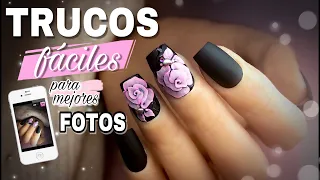 COMO TOMAR FOTOS DE UÑAS PROFESIONALES CON TU CELULAR 💅🏻📱 (TRUCOS)