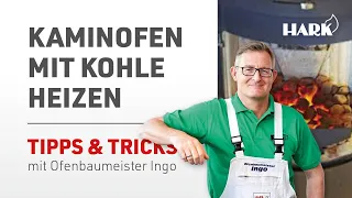 Kaminofen mit Kohle heizen | Ofen anzünden