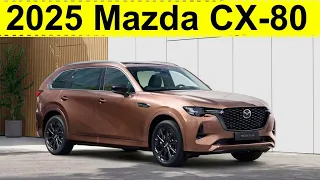 2025 Mazda CX-80 | New Design, first look!