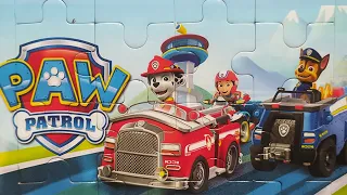 Щенячий Патруль - Маршалл с друзьями - собираем пазл для детей Paw Patrol | Ais Puzzle