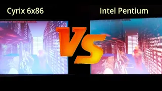 Cyrix 6x86 100MHz vs Intel Pentium 100MHz. Socket 7 & Socket 3 100MHz (ish) x86 CPU challenge.