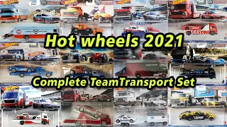 2021 Complete Team Transport Set, legends Tour, Aero Lift, Volkswagen  ID R, Speed Waze.