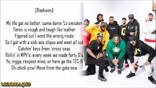 Wu-Tang Clan - C.R.E.A.M. (Lyrics)