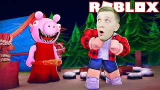 ЗЛАЯ СВИНКА  в ЛЕСУ как GRANNY в ДОМЕ #2! Или Piggy Simulator в ROBLOX Как СБЕЖАТЬ от СЮДА От FFGTV