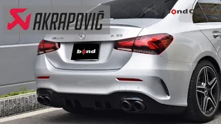 Mercedes-AMG A35 V177   AKRAPOVIČ slip-on line