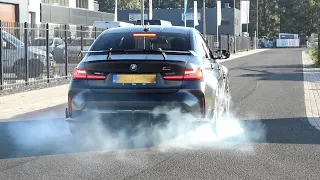 BMW M CARS DRIVEN HARD, BURNOUTS, DRIFTS - M2 F87, M3 E90/E92/G80, E46 CSL, M5 E39, M5 E61, M4, Z4M