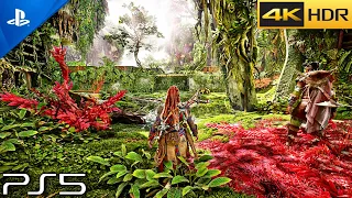 (PS5) HORIZON FORBIDDEN WEST looks UNREAL on PS5 | Ultra High Graphics Gameplay [4K 60FPS HDR]