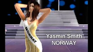 Miss Sim Universe 2011 [Opening Number and Parade of Nations]