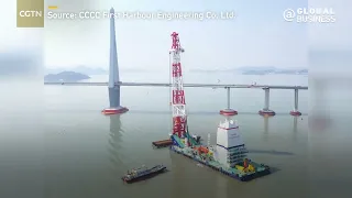 World's largest pile-driving barge put into operation