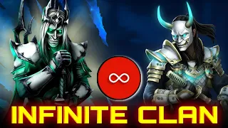 Infinite Clan 😲 || shadow fight 4 arena