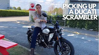 Picking Up a Ducati Scrambler
