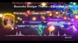 Valorant Radiant Entertainment System Skins - Bazooka Badger Theme | Extended [HQ]