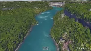 Niagara River - Google Earth tour