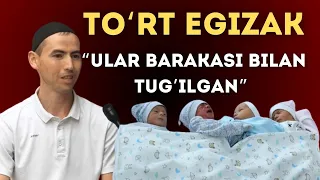 4 EGIZAK: "ULAR BARAKASI BILAN TUG'ILGAN" | 4 ЭГИЗАК: «УЛАР БАРАКАСИ БИЛАН ТУҒИЛГАН»