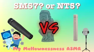 【ASMR】Which microphone is better? SHURE SM57 vs RODE NT5 | ASMRのマイクの違い