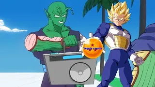 Vegeta reacts to piccolo vs kami rap battle