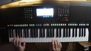 Yamaha PSR s775 Желтые тюльпаны