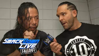 Tye Dillinger celebrates "Perfect 10 Day" with the locker room: SmackDown LIVE Fallout, Oct 10, 2017