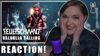 FEUERSCHWANZ - Valhalla Calling (Cover of @miracleofsound) REACTION | RAISE THOSE ALEHORNS!!!