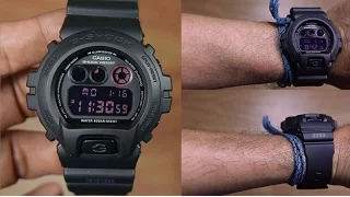 CASIO G-SHOCK DW-6900MS-1 FULL BLACK - UNBOXING