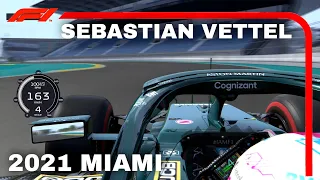 VETTEL ONBOARD AT THE NEW 2022 MIAMI F1 CIRCUIT!