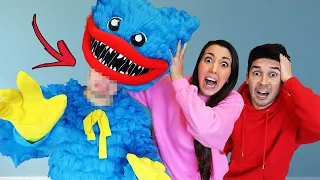 SCOPRIAMO LA VERA FACCIA CHE SI NASCONDE DENTRO HUGGY WUGGY GIGANTE DI POPPY PLAYTIME!