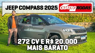 Jeep Compass 2025 com 2.0 TURBO da Rampage ANDA MUITO e está MAIS BARATO