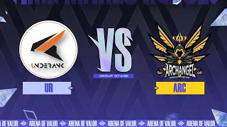 UR vs ARC Game 2 I AIC 2021 Group Stage Day 8 I Archangel vs UnderRank Full Game