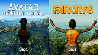 Avatar Frontiers of Pandora vs Far Cry 6 | Physics and Details Comparison