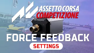 Best FFB Settings for Fanatec DD1/DD2 in Assetto Corsa Competizione