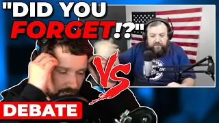 YOU HATE OUR COUNTRY - Destiny Pushes Back Against Conservative Debate Coach