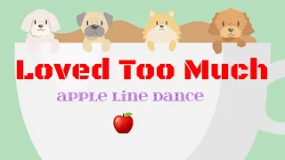 Loved Too Much Linedance // Novice // 러브드투머치 // Demo- Apple Line Dance