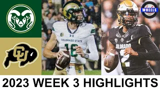 #18 Colorado vs Colorado State (INCREDIBLE GAME!) | College Football Week 3 | 2023 College Football