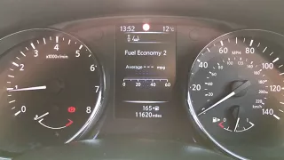 Fuel Economy Test...Nissan Qashqai 1.2