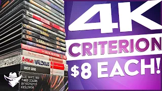 4k Criterion for just $8 each! +Cheapest way to rapidly grow your UHD Blu-ray collection (eBay Haul)