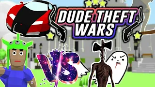 Siren Head Vs Jack | Dude Theft War In Siren Head | Dude Theft Wars | Niruz Gaming