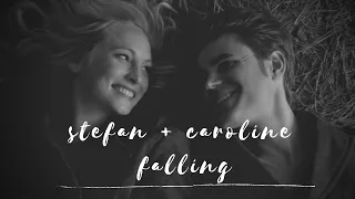 stefan + caroline | falling