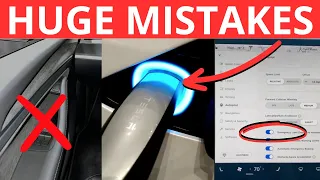 11 COMMON MISTAKES That Will RUIN Your TESLA (Things Not to Do)