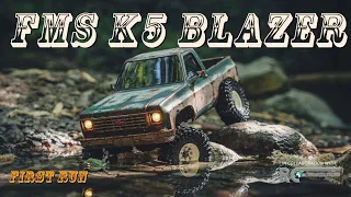 FMS (FCX24) K5 BLAZER: FIRST RUN.