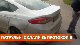 Намагався втекти, але його спіймали: у Миколаєві водій вчинив одразу 18 ДТП
