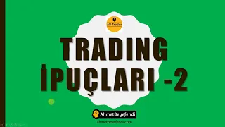 Trading İpuçları 2