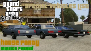 GTA SA DE SV - BP/FP Tahoma, BP/FP Voodoo & INFERIOR BP/FP/VEC2 "Sweet's" Greenwood [Mission Passed]