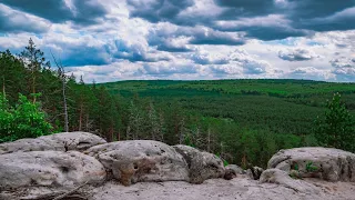 Рачейские Альпы, озеро Чайное. Самарская область