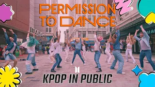 [KPOP IN PUBLIC - ONE TAKE + FLASH MOB] BTS - 'Permission to Dance'  | Dance Cover by HUSH BOSTON