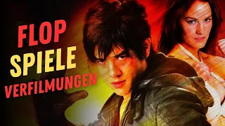 Die 10 schlechtesten Spieleverfilmungen (und warum sie gescheitert sind)