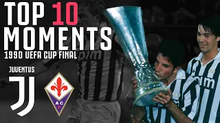 Juventus 3-1 Fiorentina | 1990 UEFA CUP Final | The First All Italian UEFA Cup Final!