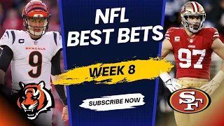 NFL Week 8 Picks: Cincinnati Bengals 🐅 vs San Francisco 49ers ⛏️  — Preview, Predictions & Best Bets